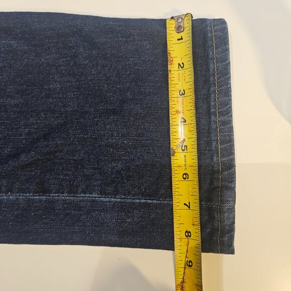 Levis 505 Jeans Mens 36x30 Blue Denim Straight Leg Medium Wash Pants Classic Cut - Picture 6 of 8